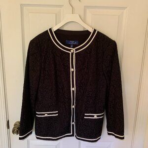 Talbots Dressy Black Jacket